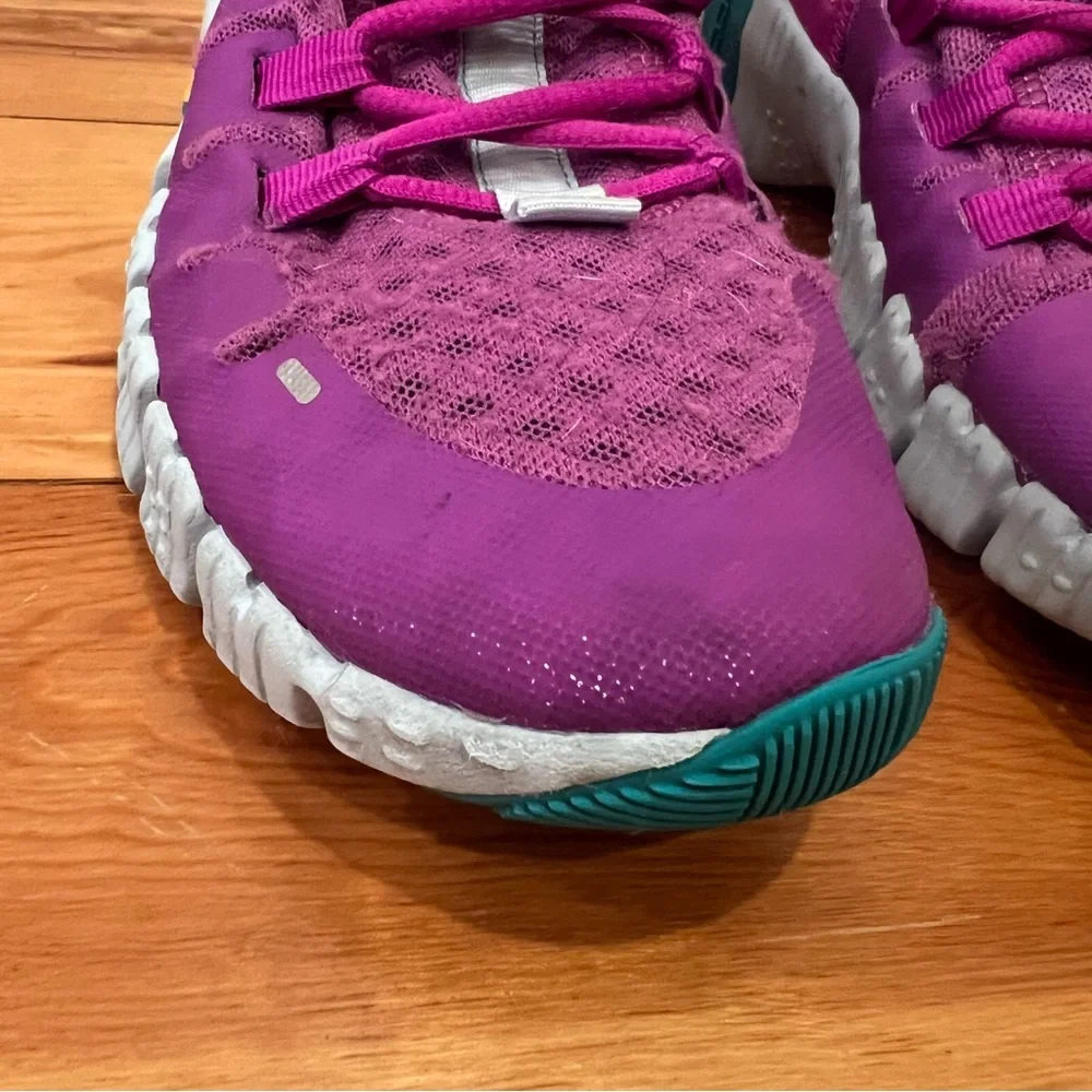 Nike Free Metcon 5 Shoes Women 7.5 Hyper Violet Lazer Orange DV3950-501 Athletic